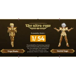 Blokees Saint Seiya - Galaxy Version 04 The Legacy of the Gold Saints - Assortiment de 9 model kits