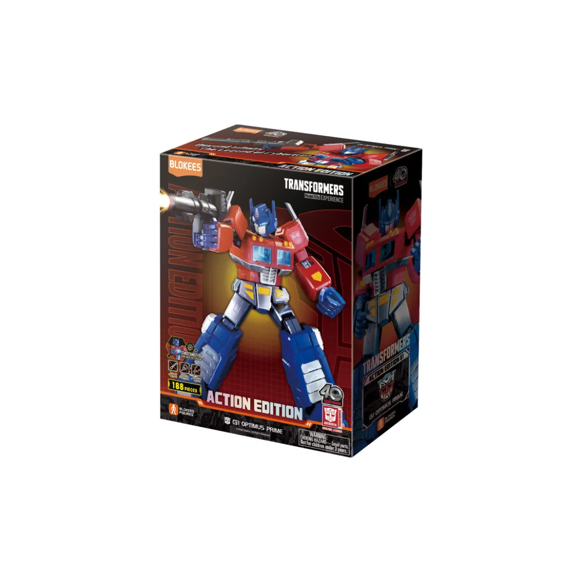 Blokees Transformers - Action Edition 01 Optimus Prime Light Up