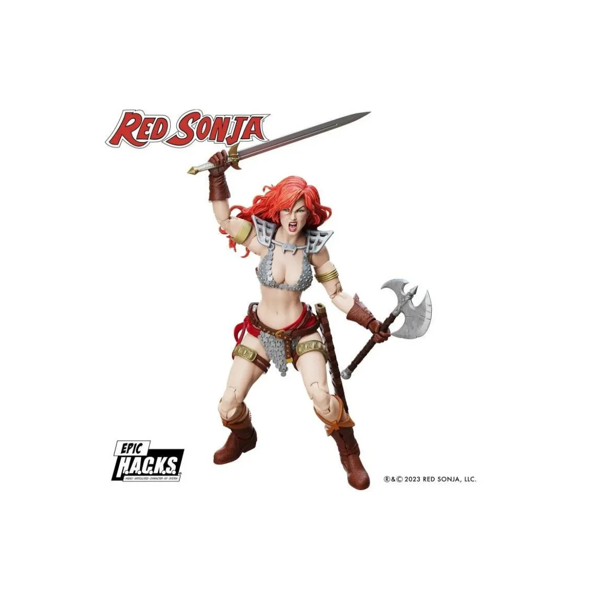 Boss Fight Studio Epic H.A.C.K.S. - Red Sonja 1/12