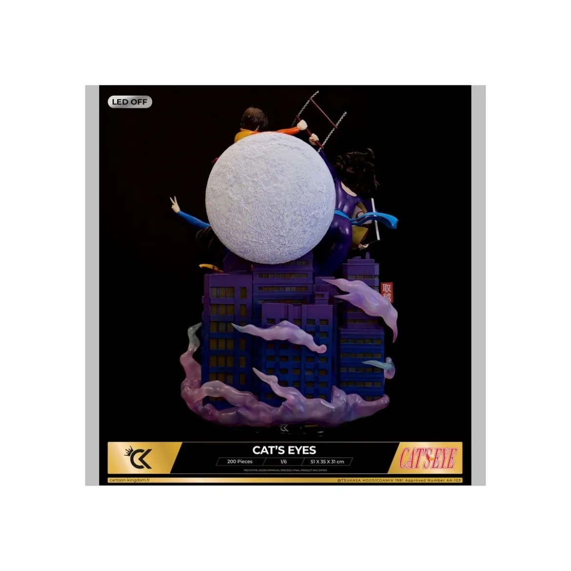 Cartoon Kingdom - CAT'S EYES Diorama 1/6