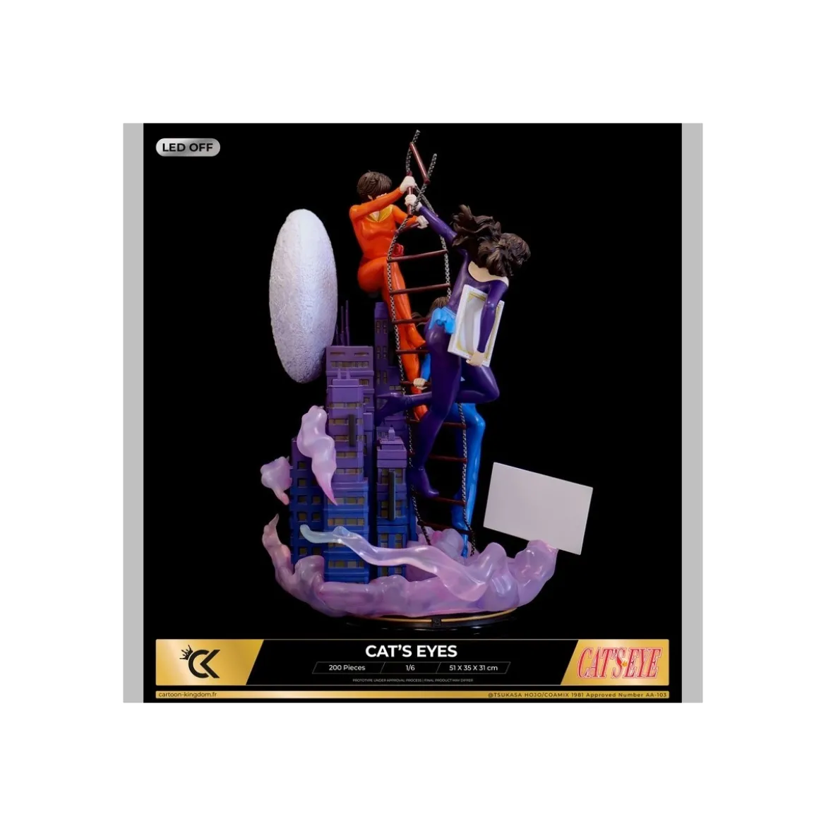 Cartoon Kingdom - CAT'S EYES Diorama 1/6