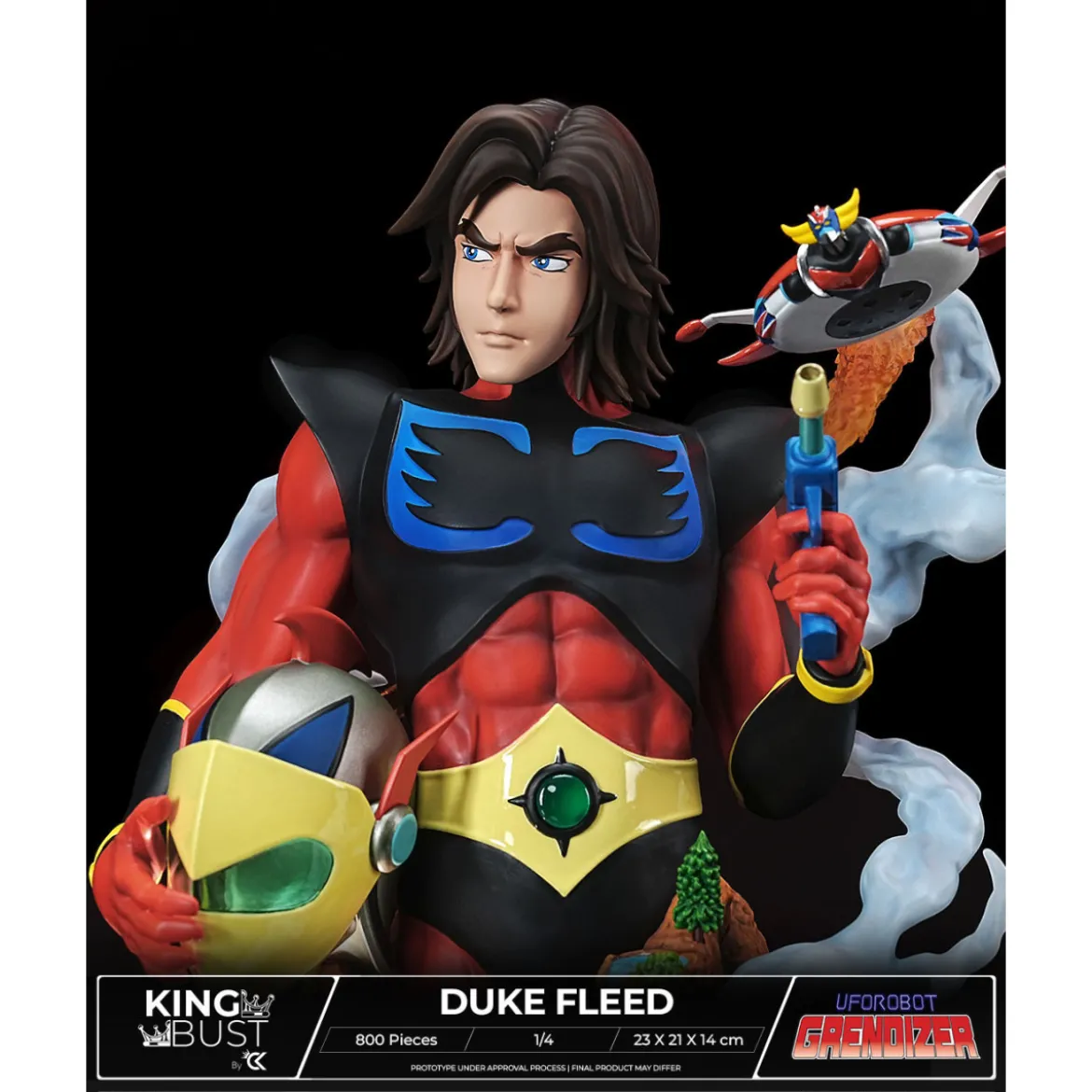 Cartoon Kingdom - King Bust Actarus 1/4 - Goldorak Grendizer - Limited Edition