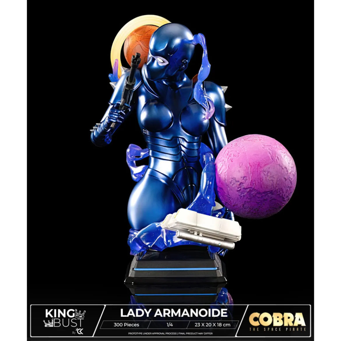 Cartoon Kingdom - King Bust Lady Armanoid 1/4 - COBRA - Limited Edition