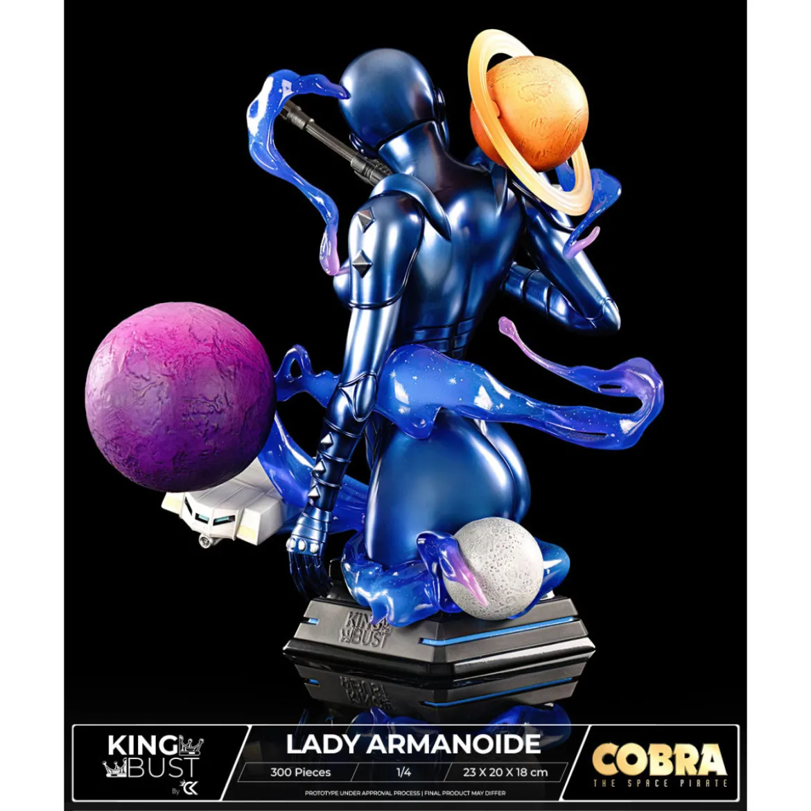 Cartoon Kingdom - King Bust Lady Armanoid 1/4 - COBRA - Limited Edition