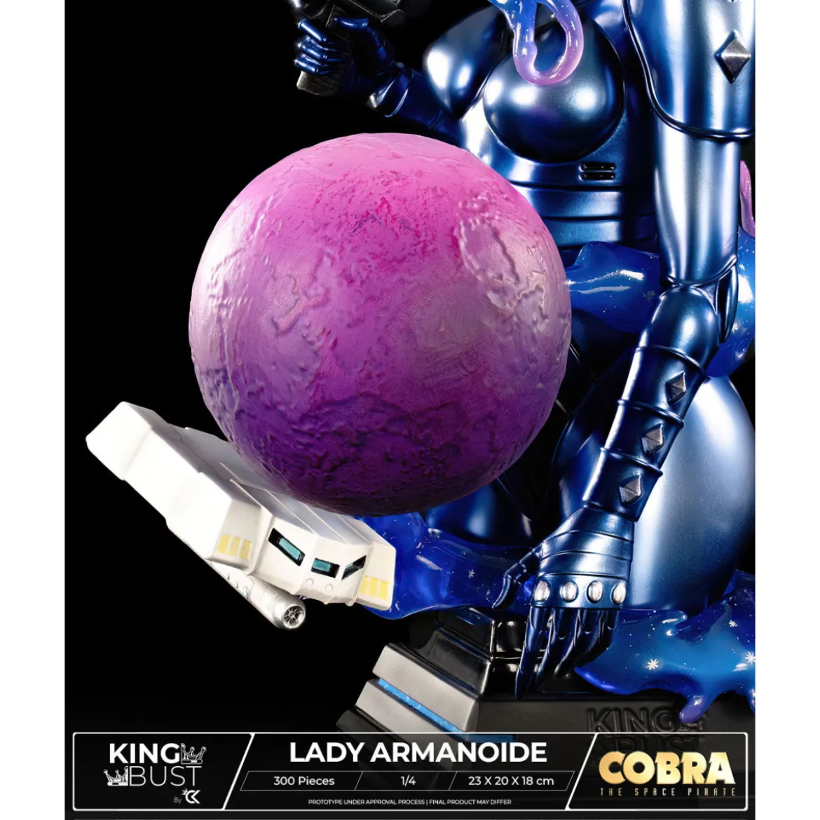 Cartoon Kingdom - King Bust Lady Armanoid 1/4 - COBRA - Limited Edition