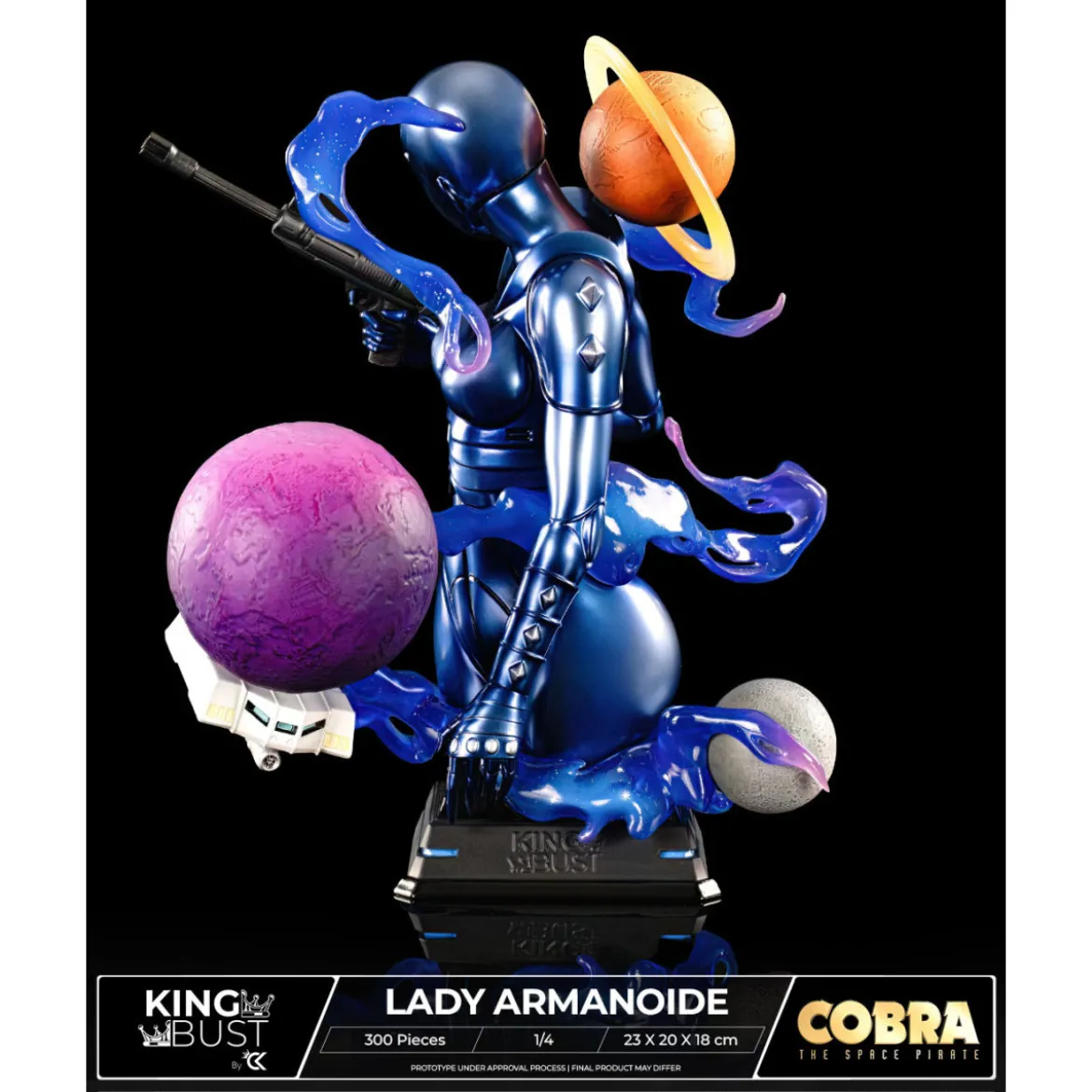 Cartoon Kingdom - King Bust Lady Armanoid 1/4 - COBRA - Limited Edition