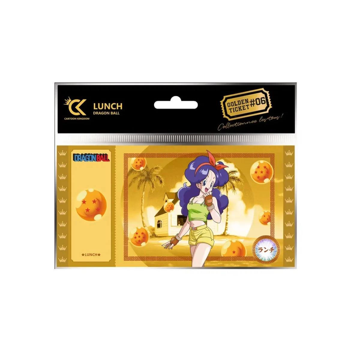 Cartoon Kingdom - Lot de 10 Golden Tickets Dragon Ball