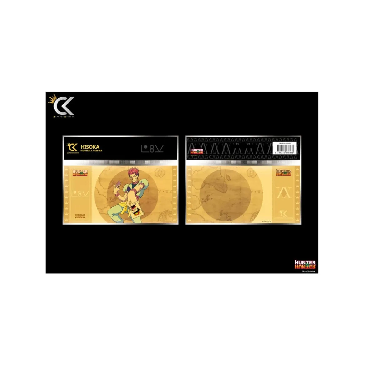 Cartoon Kingdom - Lot de 7 Golden Tickets Hunter X Hunter Coll.1