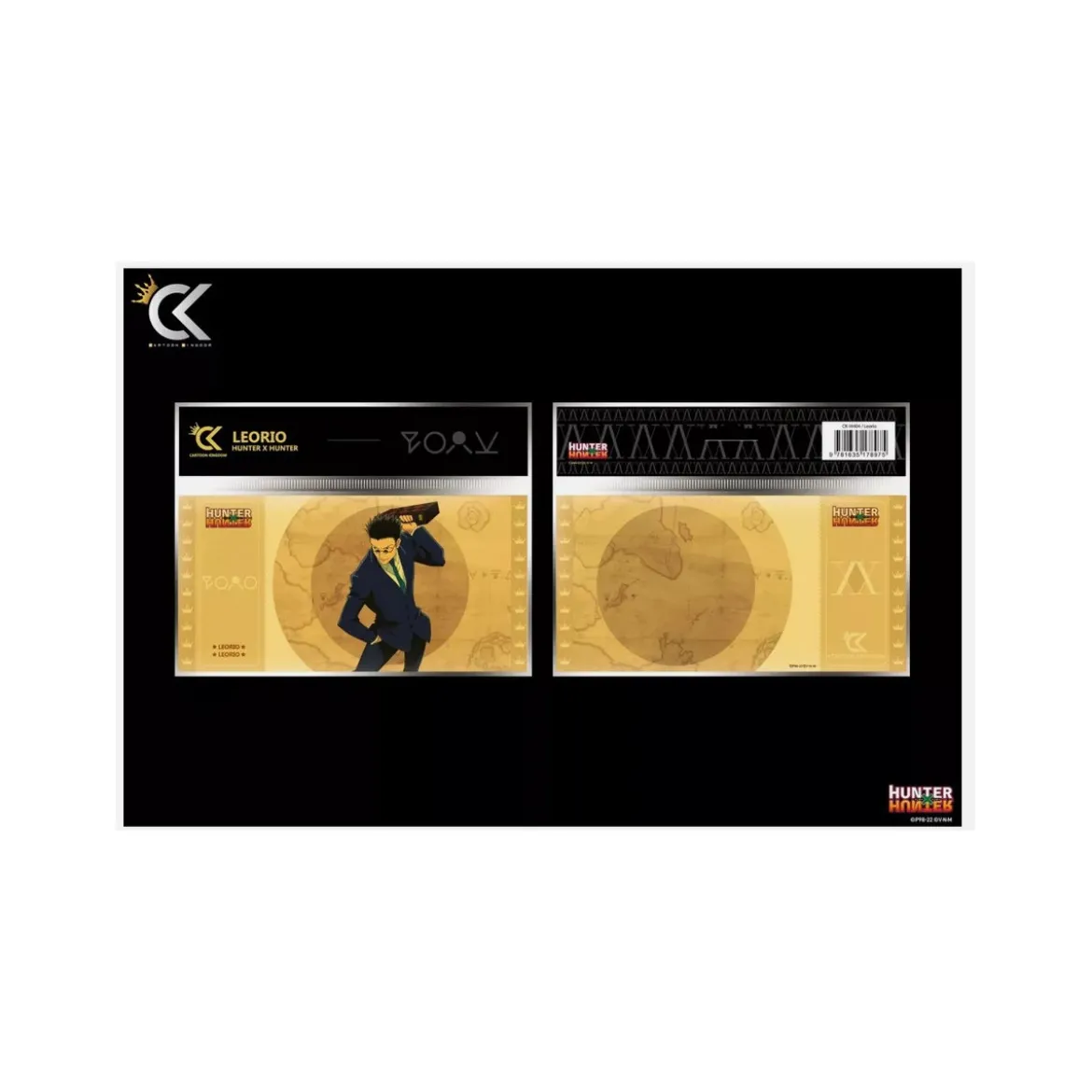 Cartoon Kingdom - Lot de 7 Golden Tickets Hunter X Hunter Coll.1