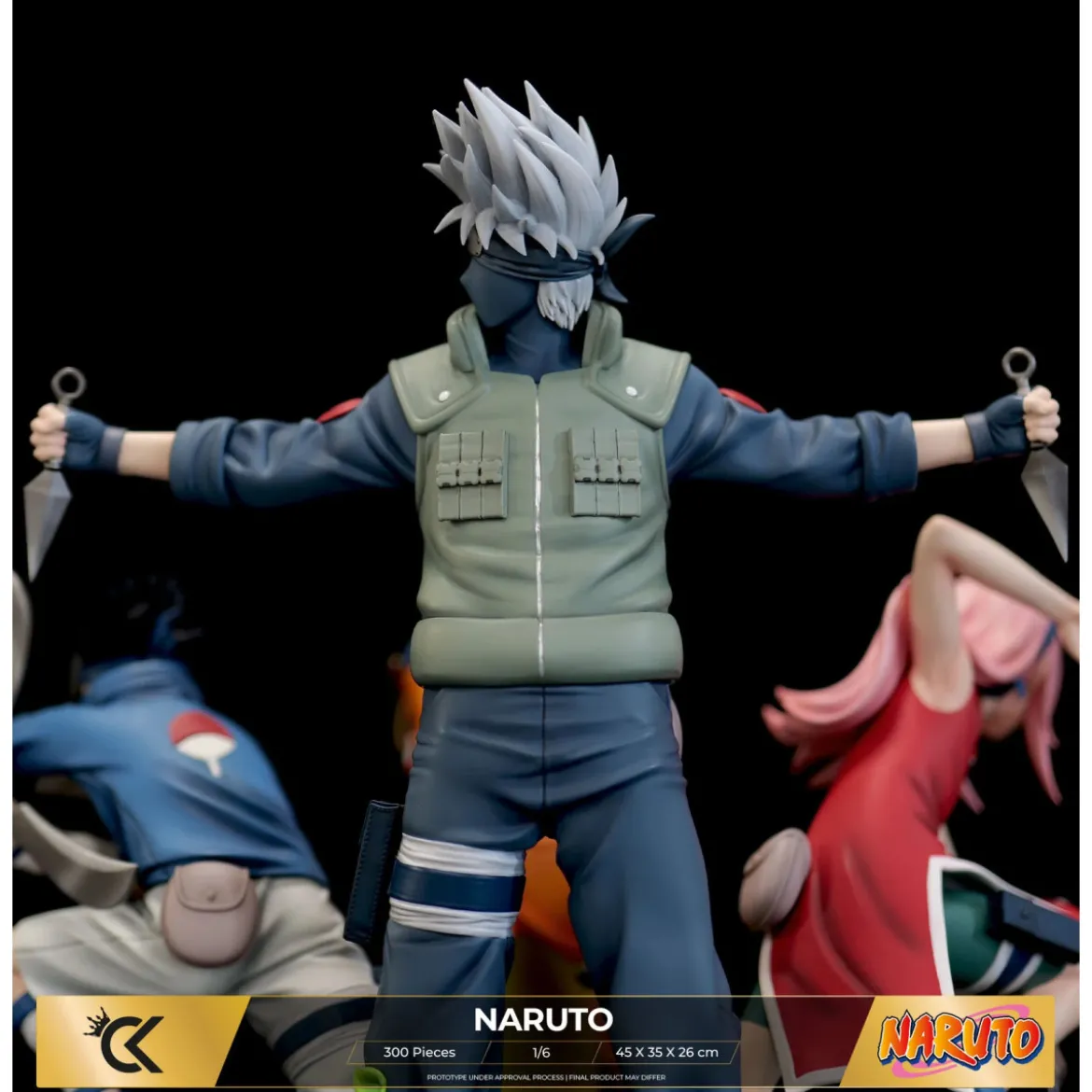 Cartoon Kingdom - Naruto (Team 7) 1/6 Édition Limitée
