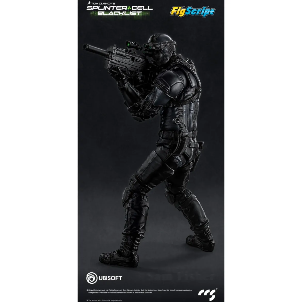 CCS TOYS - FigScript - Splinter Cell:Blacklist - Sam Fisher