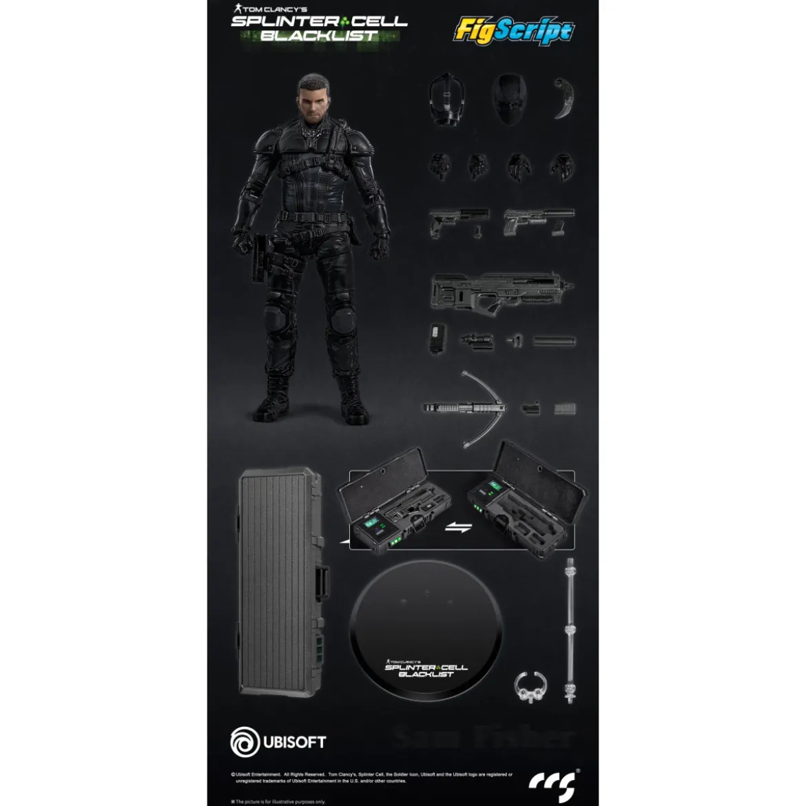 CCS TOYS - FigScript - Splinter Cell:Blacklist - Sam Fisher