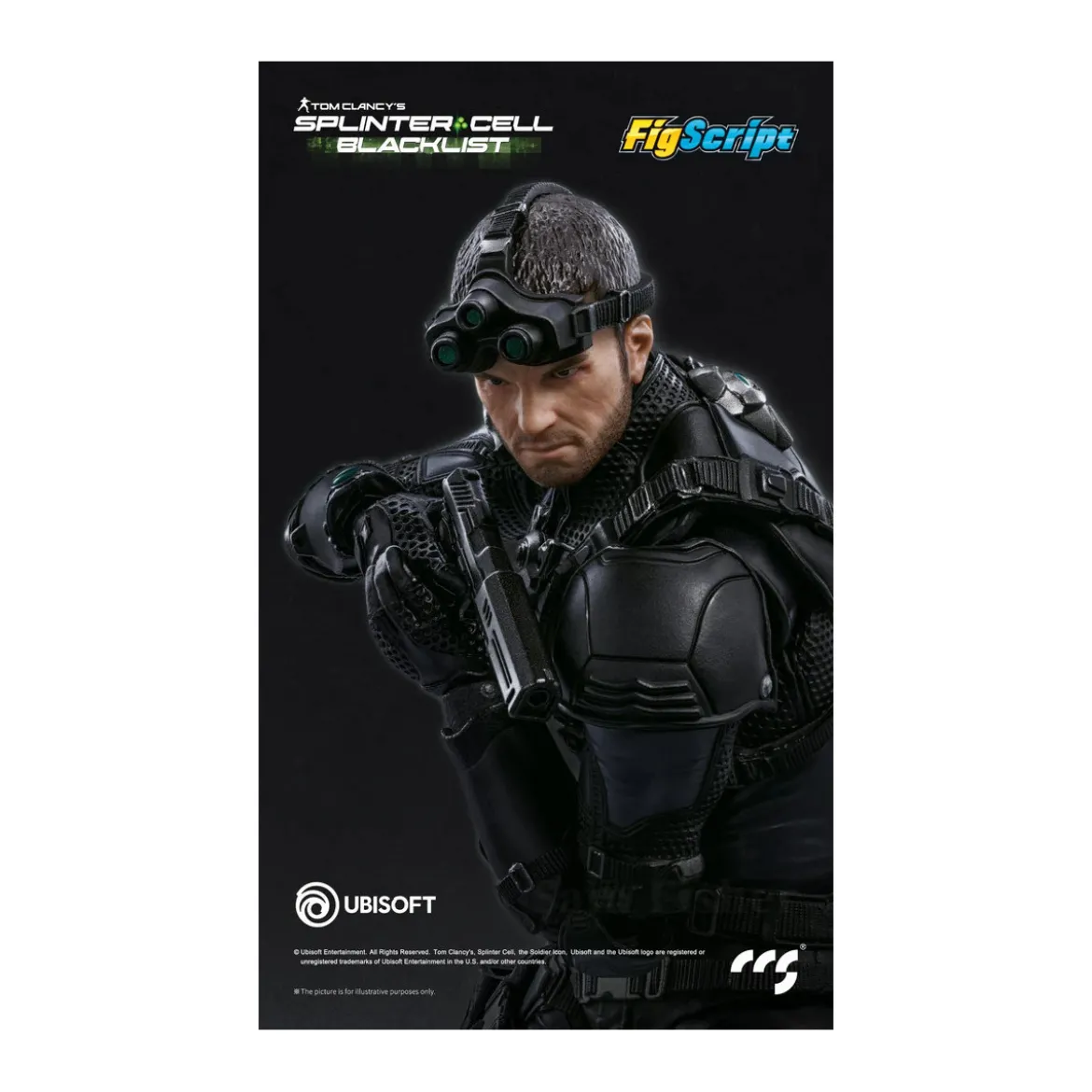 CCS TOYS - FigScript - Splinter Cell:Blacklist - Sam Fisher