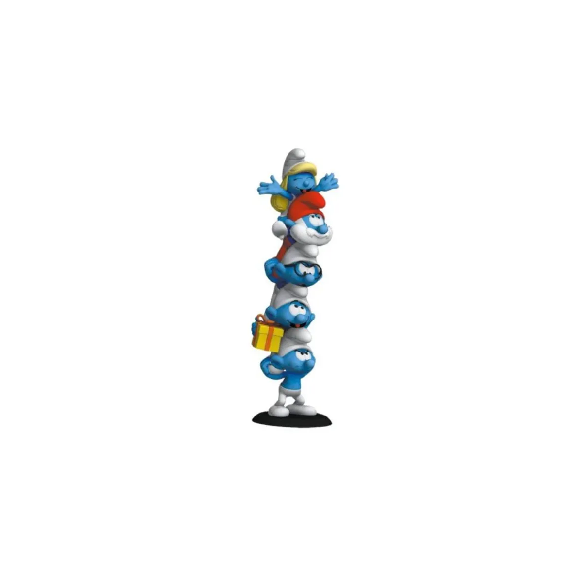 collectoys - les schtroumpfs - COLONNE Polychrome Edition