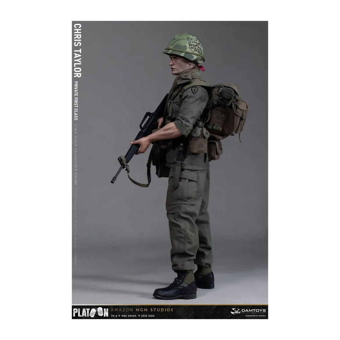 DAMTOYS - Platoon - Chris Taylor 1/6 Collectible
