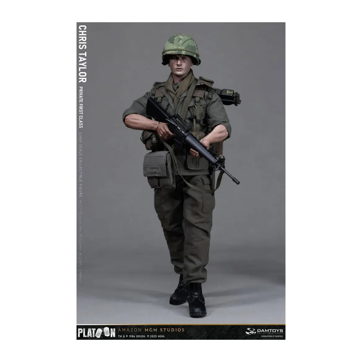DAMTOYS - Platoon - Chris Taylor 1/6 Collectible