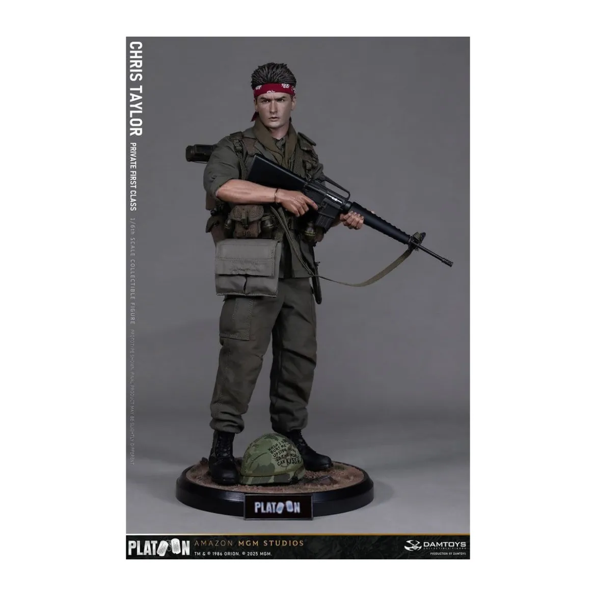 DAMTOYS - Platoon - Chris Taylor 1/6 Collectible