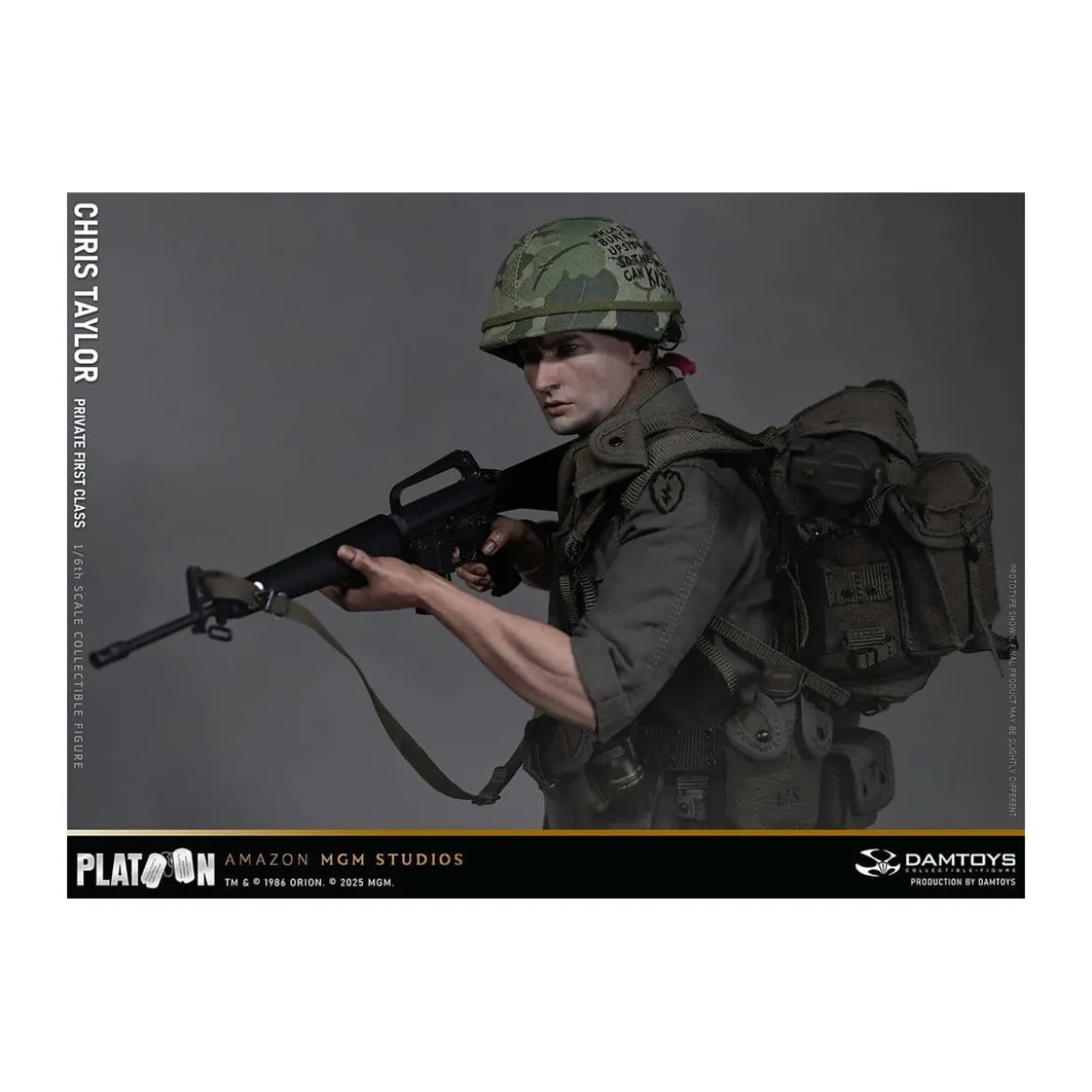 DAMTOYS - Platoon - Chris Taylor 1/6 Collectible