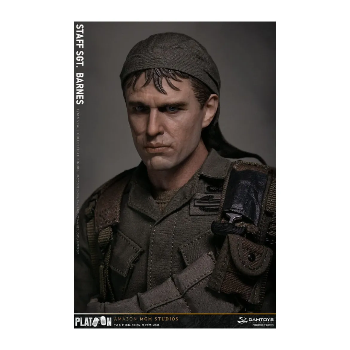 DAMTOYS - Platoon - Staff Sergeant Barnes 1/6 Collectible