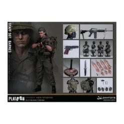 DAMTOYS - Platoon - Staff Sergeant Barnes 1/6 Collectible