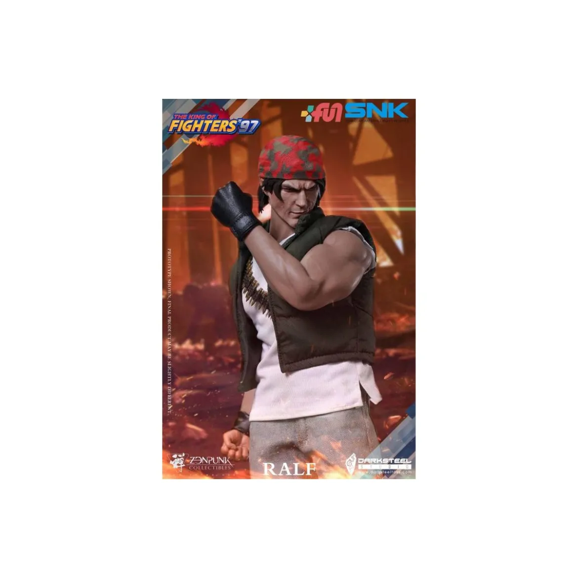 DarkSteel Toys × ZenPunk - Ralph Jones 1/6 - The King of Fighters 97