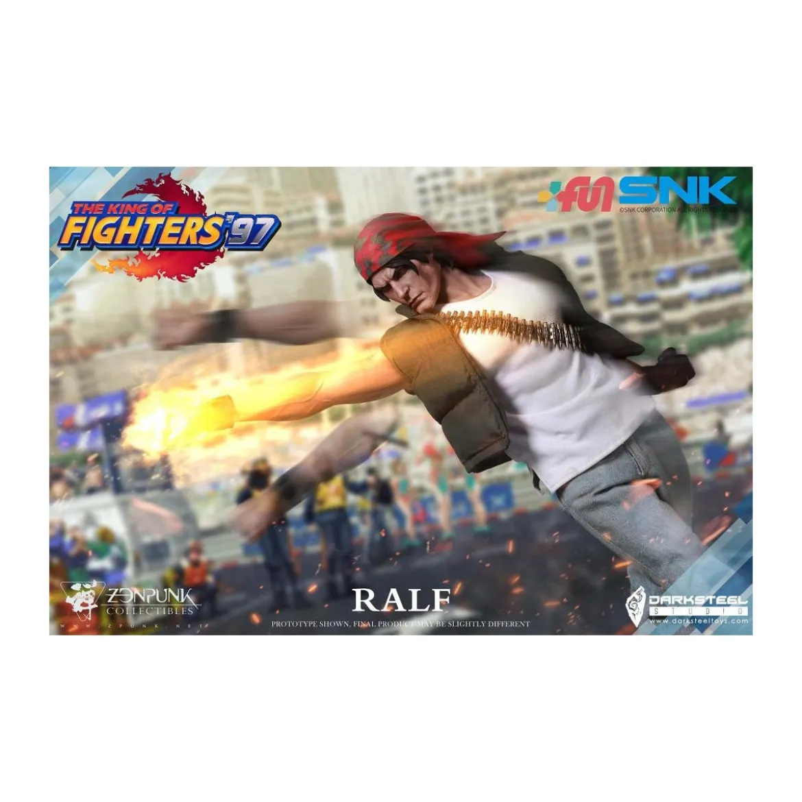 DarkSteel Toys × ZenPunk - Ralph Jones 1/6 - The King of Fighters 97