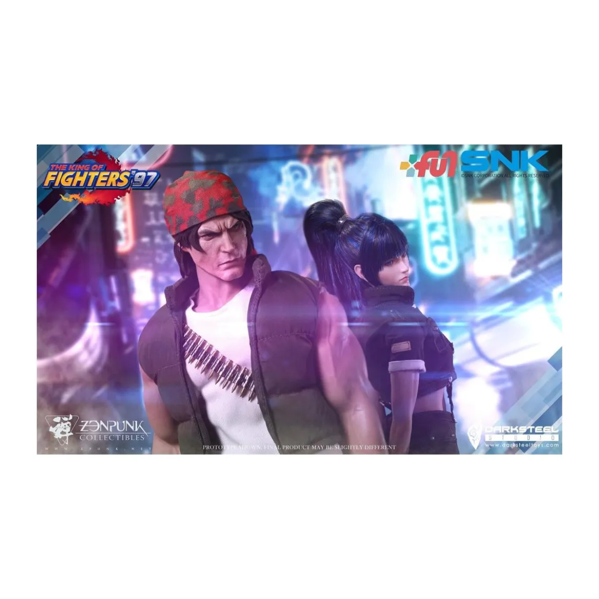 DarkSteel Toys × ZenPunk - Ralph Jones 1/6 - The King of Fighters 97
