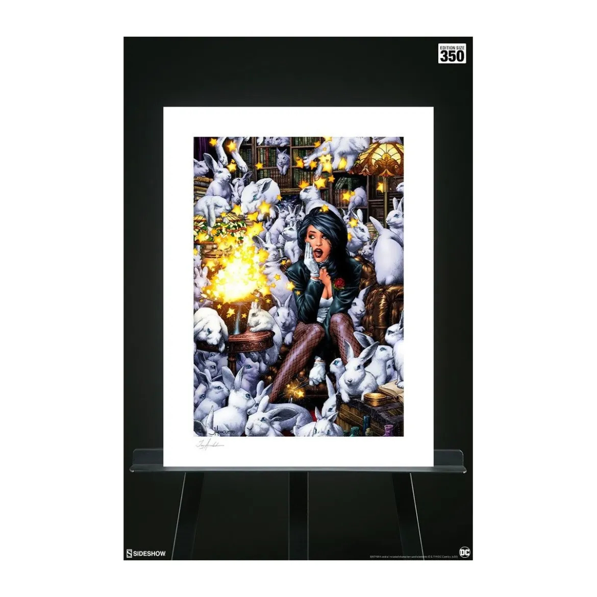 DC Comics impression - Art Print Zatanna by Jay Anacleto - 46 x 61 cm - non encadrée