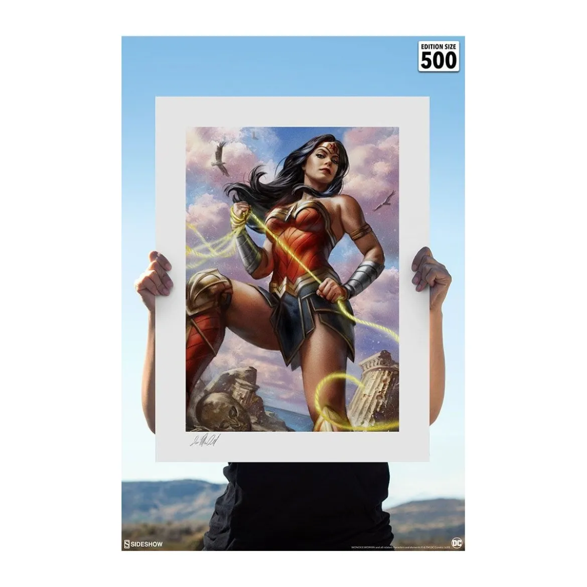 DC Comics impression - Art Print Wonder Woman by Ian McDonald - 46 x 61 cm - non encadrée