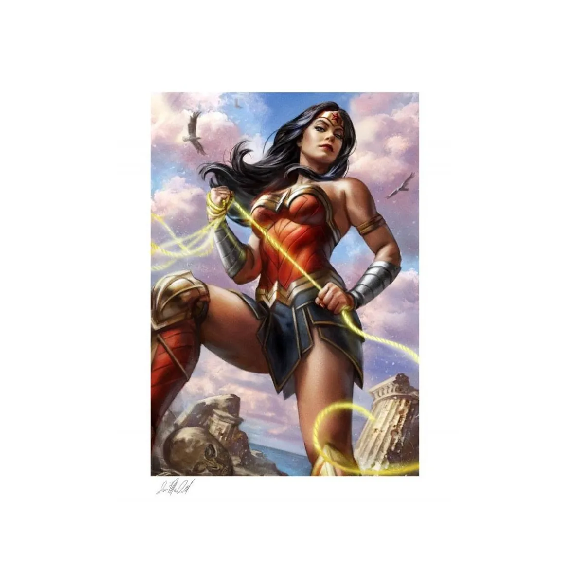 DC Comics impression - Art Print Wonder Woman by Ian McDonald - 46 x 61 cm - non encadrée