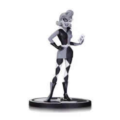 DC Direct Batman Black and White statue Harley Quinn