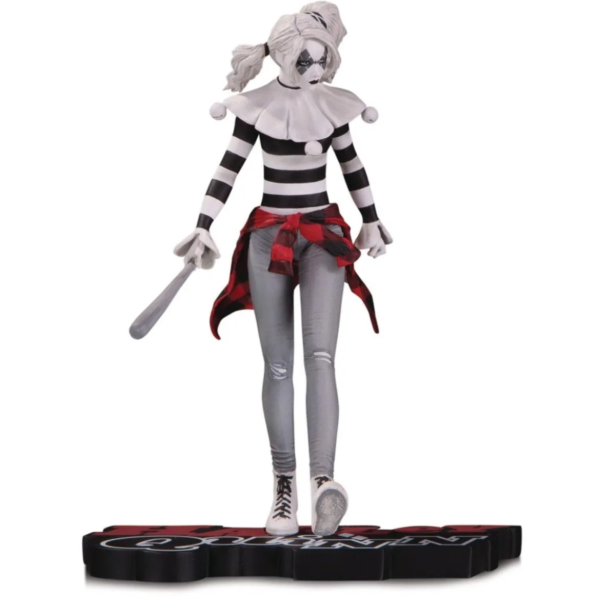 DC Direct Harley Quinn Red Black and white by Steve Pugh