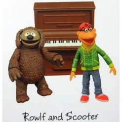 Diamond Select The Muppets - Scooter & Rowlf - Pack de 2 figurines
