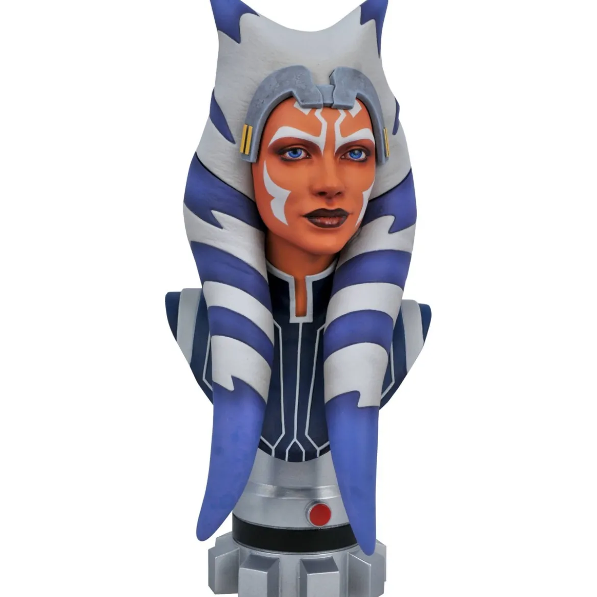 Diamond Select Toys - Ahsoka Tano LEGENDS IN 3D 1/2 Scale Bust by Gentle Giant