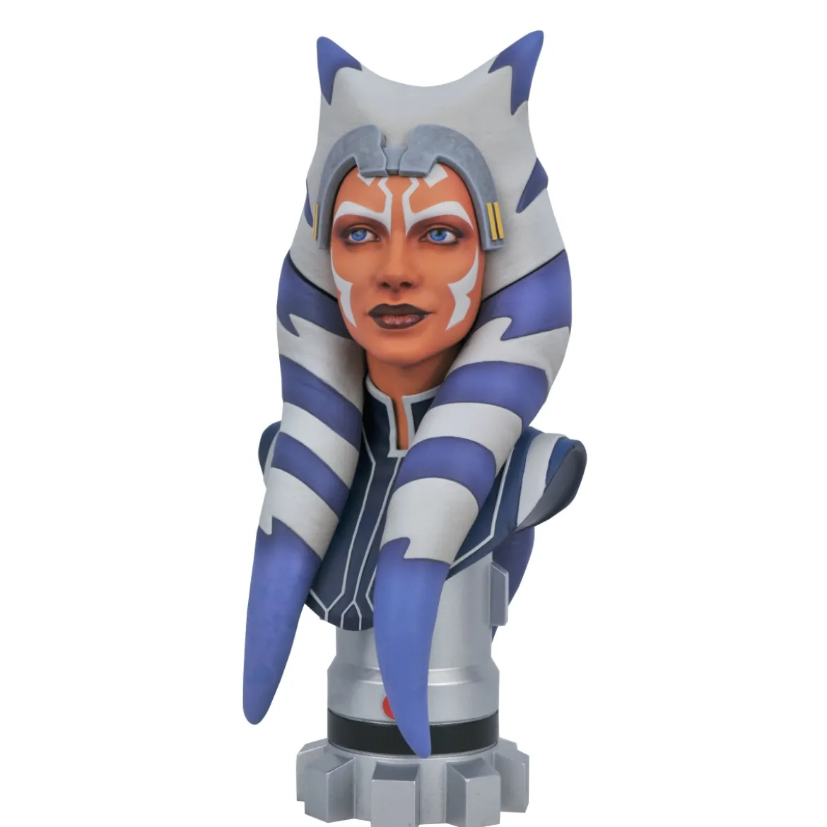 Diamond Select Toys - Ahsoka Tano LEGENDS IN 3D 1/2 Scale Bust by Gentle Giant