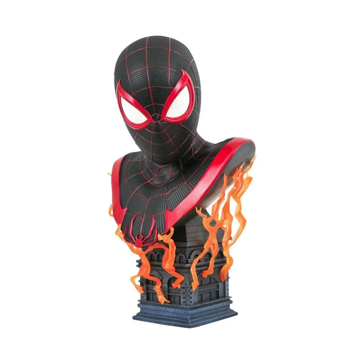 Diamond Select Toys - Gamerverse Miles Morales Bust - LEGENDS IN 3D - Marvel