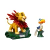 Disney - Beast Kingdom Master Craft Little Simba & Zazu - Le Roi Lion