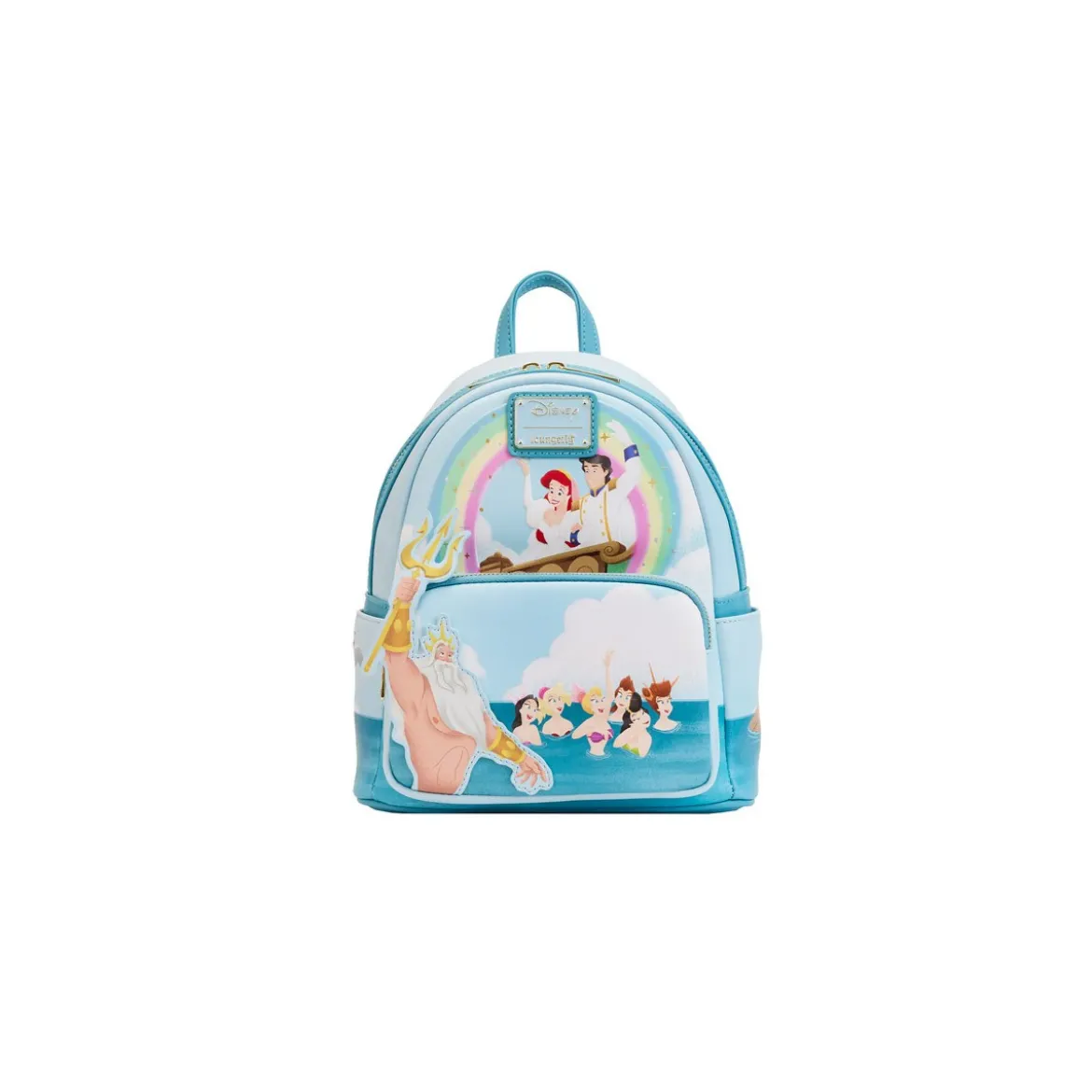Disney La Petite Sirene - Loungefly Mini Sac A Dos Triton Gift