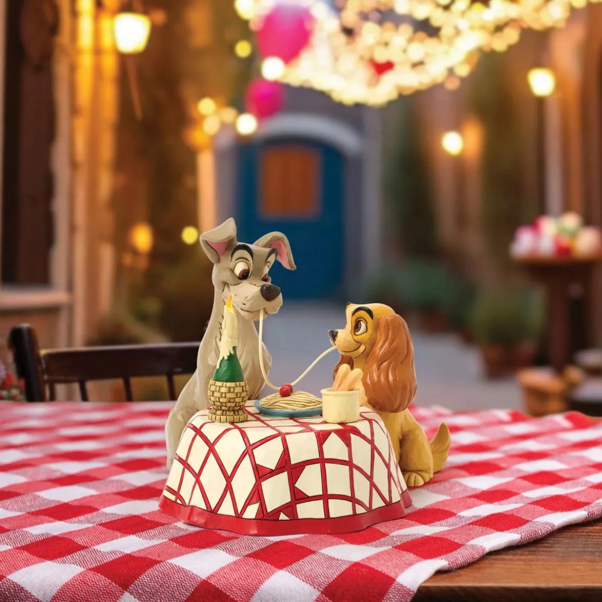 Disney Tradition By Jim Shore - La Belle et le Clochard - Spaghettis - Lady & the Tramp