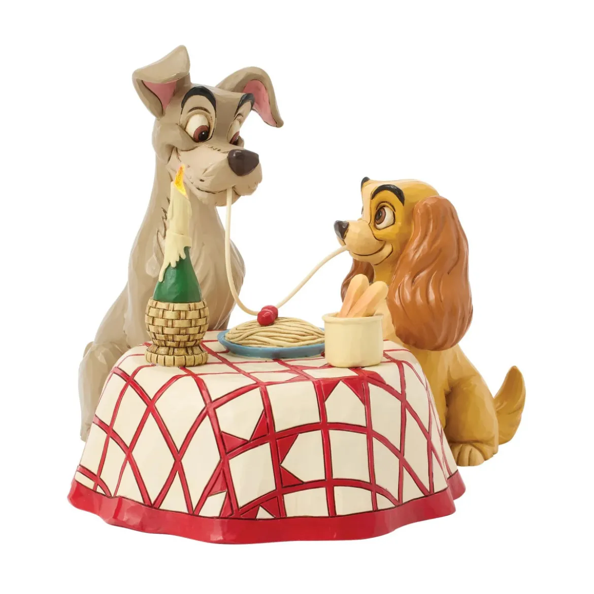 Disney Tradition By Jim Shore - La Belle et le Clochard - Spaghettis - Lady & the Tramp
