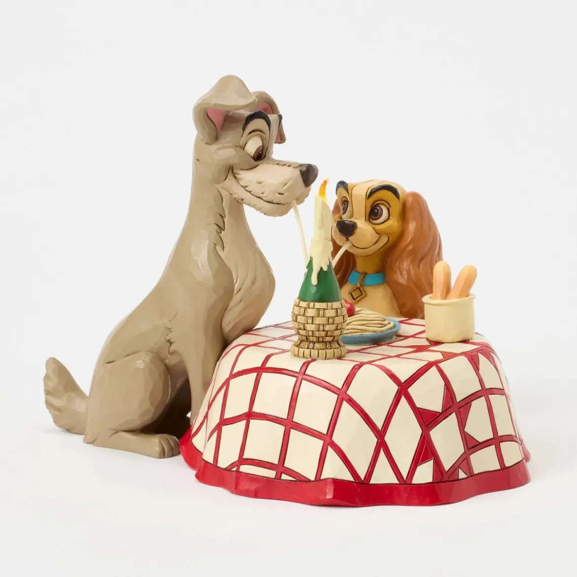 Disney Tradition By Jim Shore - La Belle et le Clochard - Spaghettis - Lady & the Tramp