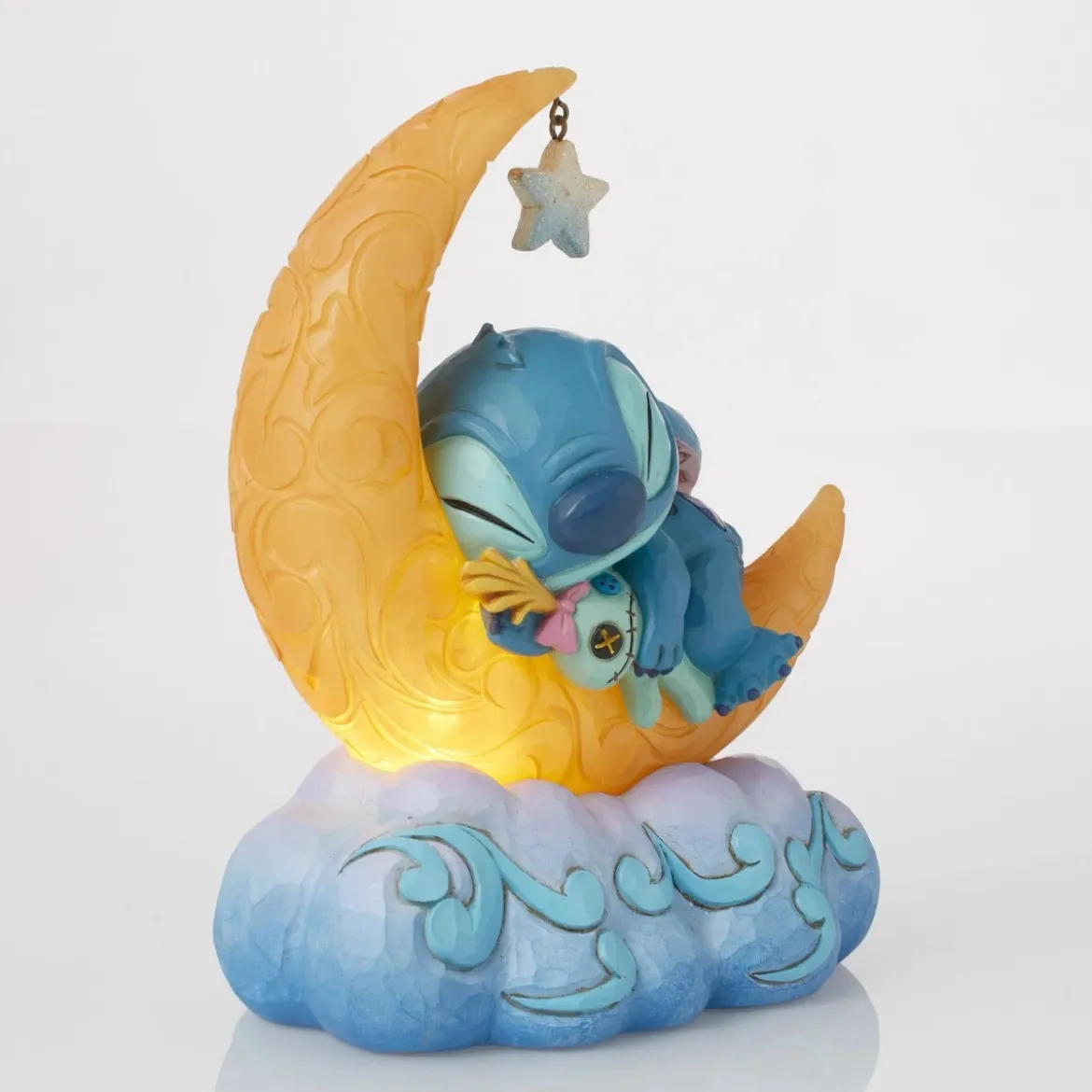 Disney Traditions Lilo et Stich - Stitch et Souillon Lune lumineuse