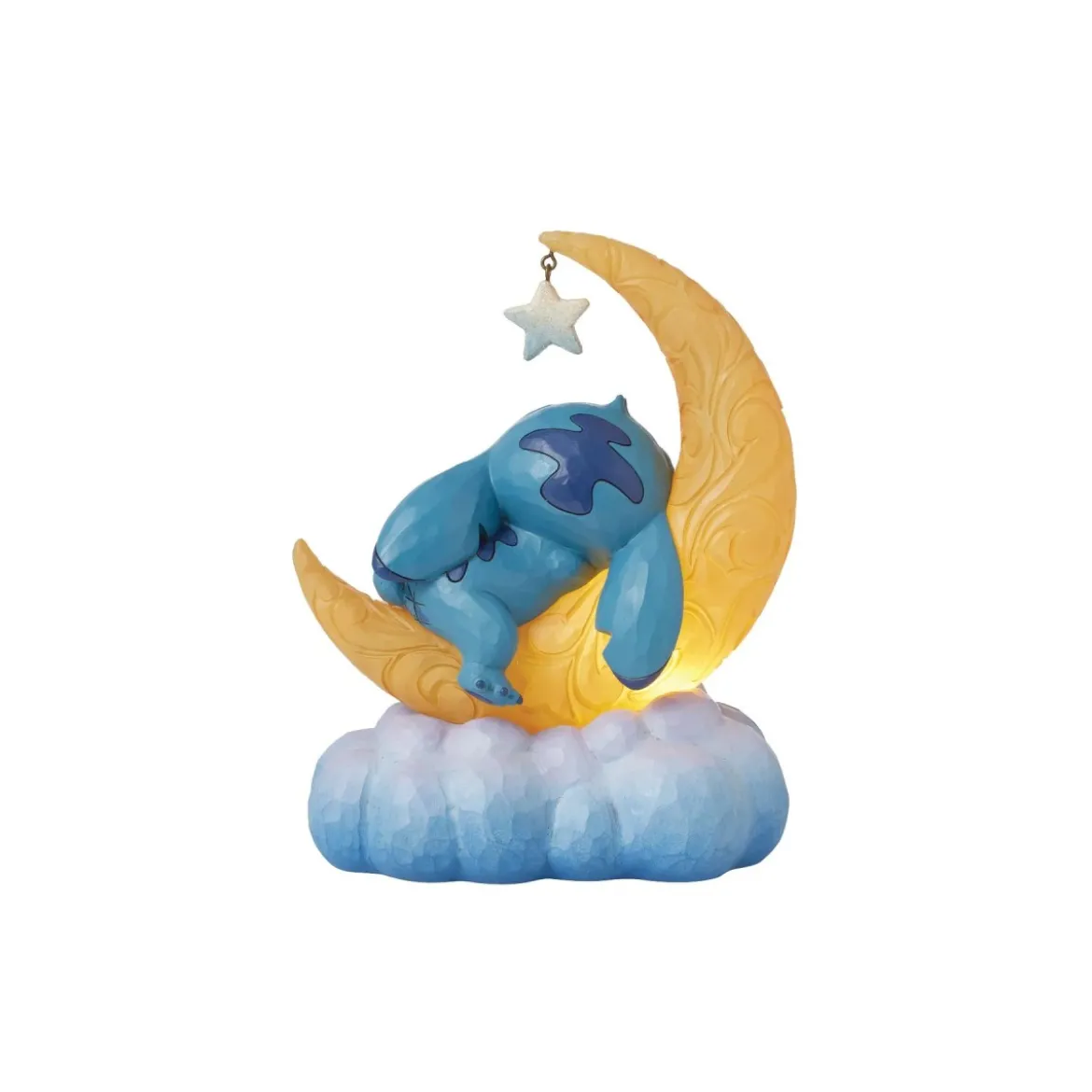 Disney Traditions Lilo et Stich - Stitch et Souillon Lune lumineuse