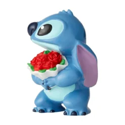 Disney Traditions Lilo et Stich - Stitch bouquet de roses - 6cm