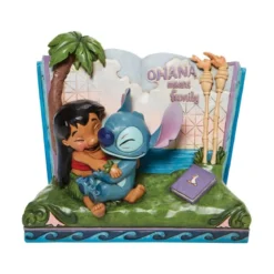 Disney Traditions Lilo et Stich - Livre Ohana Means Familly