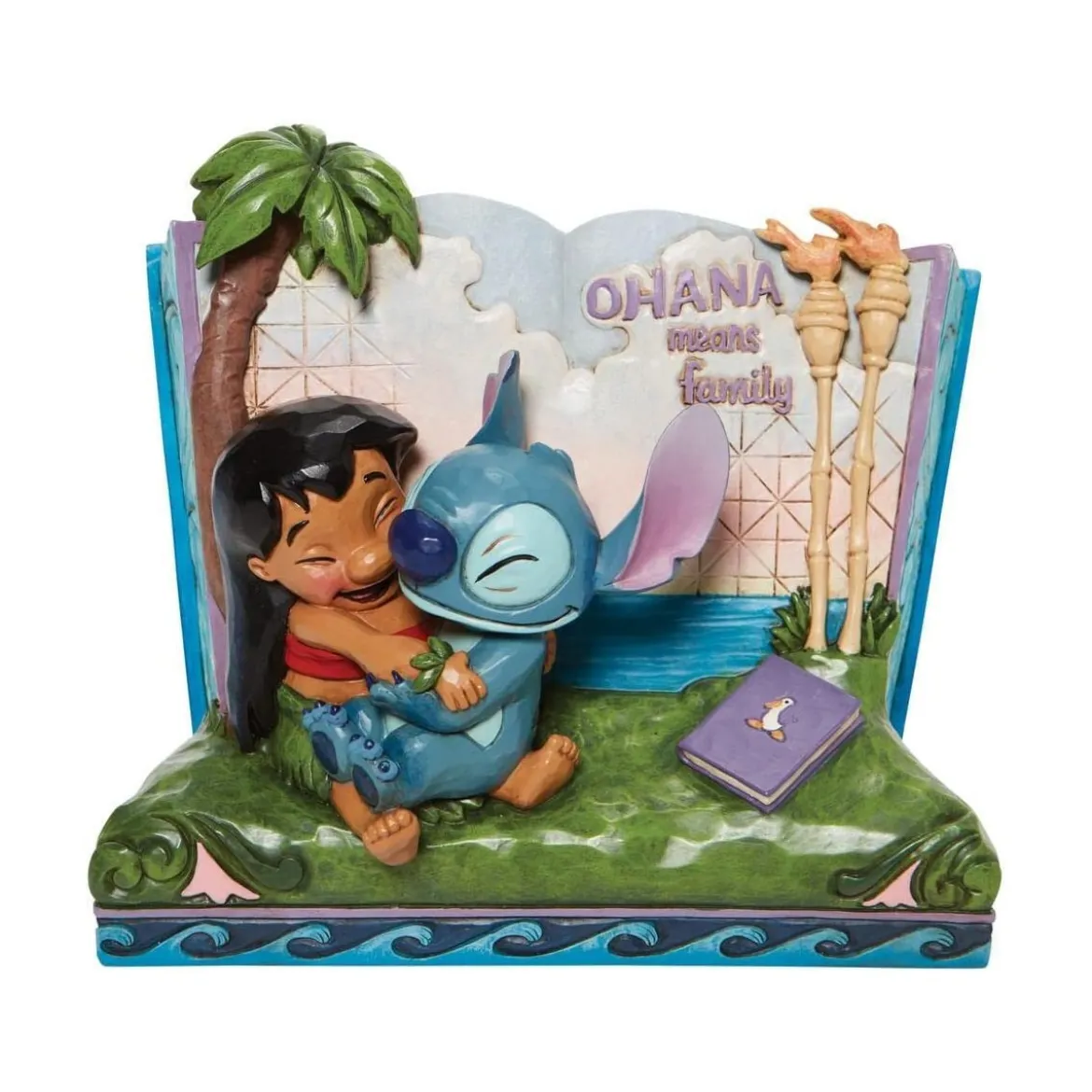 Disney Traditions Lilo et Stich - Livre Ohana Means Familly