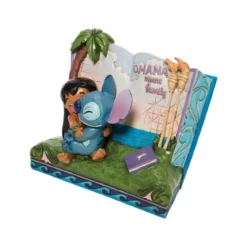 Disney Traditions Lilo et Stich - Livre Ohana Means Familly