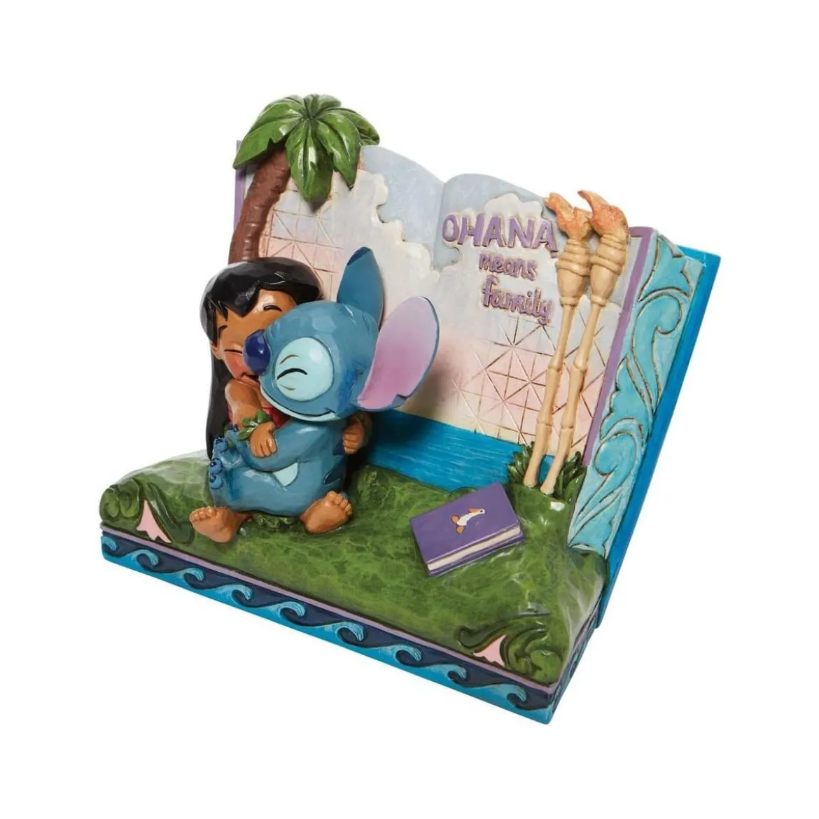 Disney Traditions Lilo et Stich - Livre Ohana Means Familly