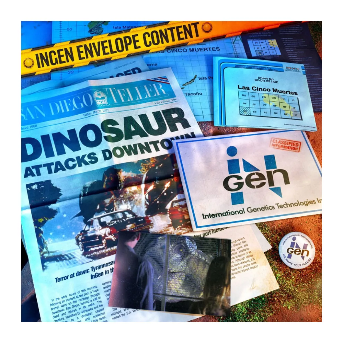 Doctor Collector - Jurassic Park - The Lost Memories Kit