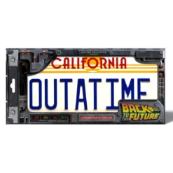 Doctor Collector - plaque minéralogique OUTATIME - BTTF réplique 1/1